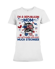 I'm a republican mom Premium Fit Ladies Tee tile
