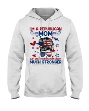 I'm a republican mom Hooded Sweatshirt tile