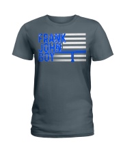 Frank John Boy Flag Ladies T-Shirt tile