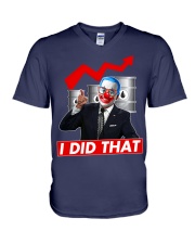 In this farm we love Trump V-Neck T-Shirt tile