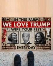 In this farm we love Trump Doormat 22.5" x 15" aos-doormat-22-5x15-lifestyle-front-10
