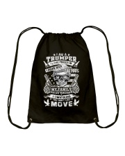 Never underestimate the power of stupid people in large groups Drawstring Bag tile