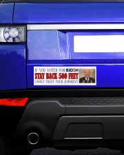 If you voted for Biden Bumper Sticker aos-bumper-10-x-3-sticker-lifestyle-front-06