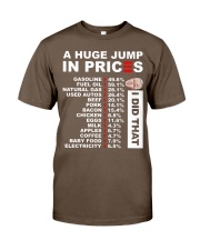 A huge jump in prices Classic T-Shirt tile