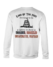 Unafraid land of Crewneck Sweatshirt tile