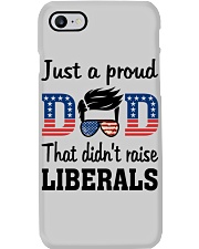 Just a proud dad that didn't raise Liberals dvt- Phone Case tile
