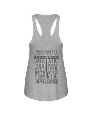 Good Lord and Guns Ladies Flowy Tank tile