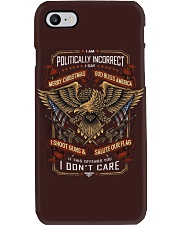 I'm politicaly incorrect Phone Case tile