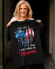 I'm Trump Girl November Classic T-Shirt apparel-classic-tshirt-lifestyle-front-118