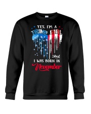 I'm Trump Girl November Crewneck Sweatshirt tile