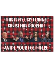 feet here Doormat 22.5" x 15" front