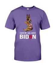 German Shepard hates Biden Premium Fit Mens Tee tile