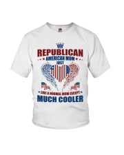 Republican American mom Youth T-Shirt tile