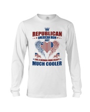 Republican American mom Long Sleeve Tee tile