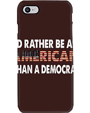 I'd rather be an american Phone Case tile