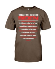 Thing trust more than Biden Classic T-Shirt tile