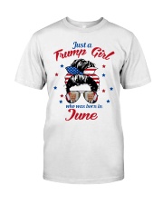Just a Trump Girl June Classic T-Shirt front