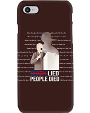 Biden lied Phone Case tile