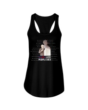 Biden lied Ladies Flowy Tank tile