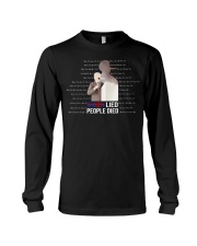Biden lied Long Sleeve Tee tile