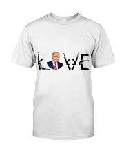 Love Trump Sticker Classic T-Shirt tile