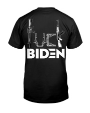 Biden Gun Shirt Classic T-Shirt back