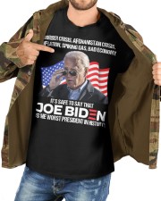 Border crisis afghanistan criss Classic T-Shirt custom-t-shirts-classic-lifestyle-front-194
