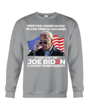 Border crisis afghanistan criss Crewneck Sweatshirt tile