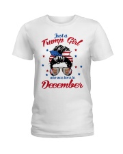 Just a Trump Girl December Ladies T-Shirt tile