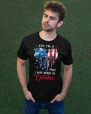 I'm Trump Girl October Classic T-Shirt apparel-classic-tshirt-lifestyle-front-43