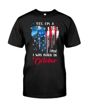 I'm Trump Girl October Classic T-Shirt front