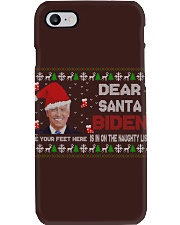 Naughty list doormat Phone Case tile