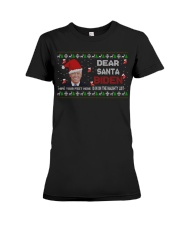 Naughty list doormat Premium Fit Ladies Tee tile