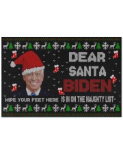 Naughty list doormat Doormat 22.5" x 15" front