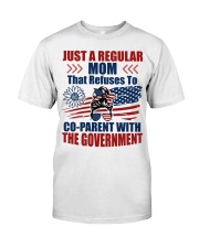 Just a regular mom that refuses to co-parent with the government Premium Fit Mens Tee tile