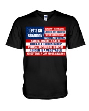 Let's Go Brandon V-Neck T-Shirt tile