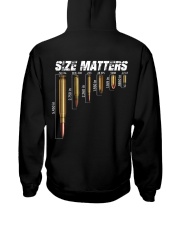 size matters shirt Hooded Sweatshirt tile