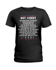 Not Sorry Front Ladies T-Shirt tile
