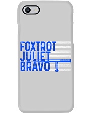 Foxtrot Juliet Bravo Flag Phone Case tile