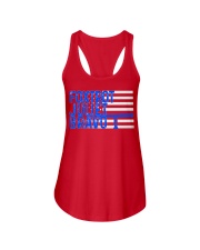 Foxtrot Juliet Bravo Flag Ladies Flowy Tank tile