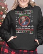 Santa Hooded Sweatshirt custom-hoodie-sweatshirt-lifestyle-front-208
