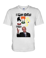 Smell V-Neck T-Shirt tile