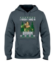 I wish I had a Brain Hooded Sweatshirt tile