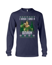 I wish I had a Brain Long Sleeve Tee tile