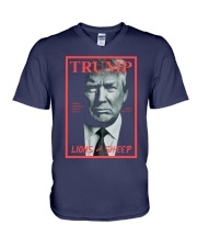 trump V-Neck T-Shirt tile