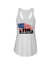 American Veterans Ladies Flowy Tank tile