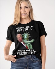 You can't tell me what to do Classic T-Shirt apparel-classic-tshirt-lifestyle-front-100
