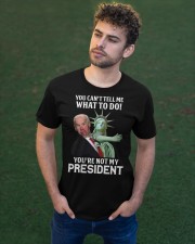 You can't tell me what to do Classic T-Shirt apparel-classic-tshirt-lifestyle-front-43