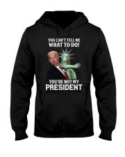 You can't tell me what to do Hooded Sweatshirt tile