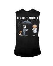 Be kind to animals Sleeveless Tee tile